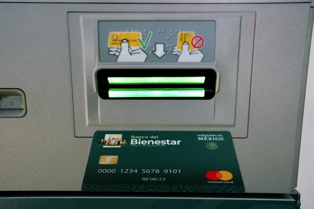Tarjeta de Bienestar puede usarse en sucursales y lugares con terminal bancaria