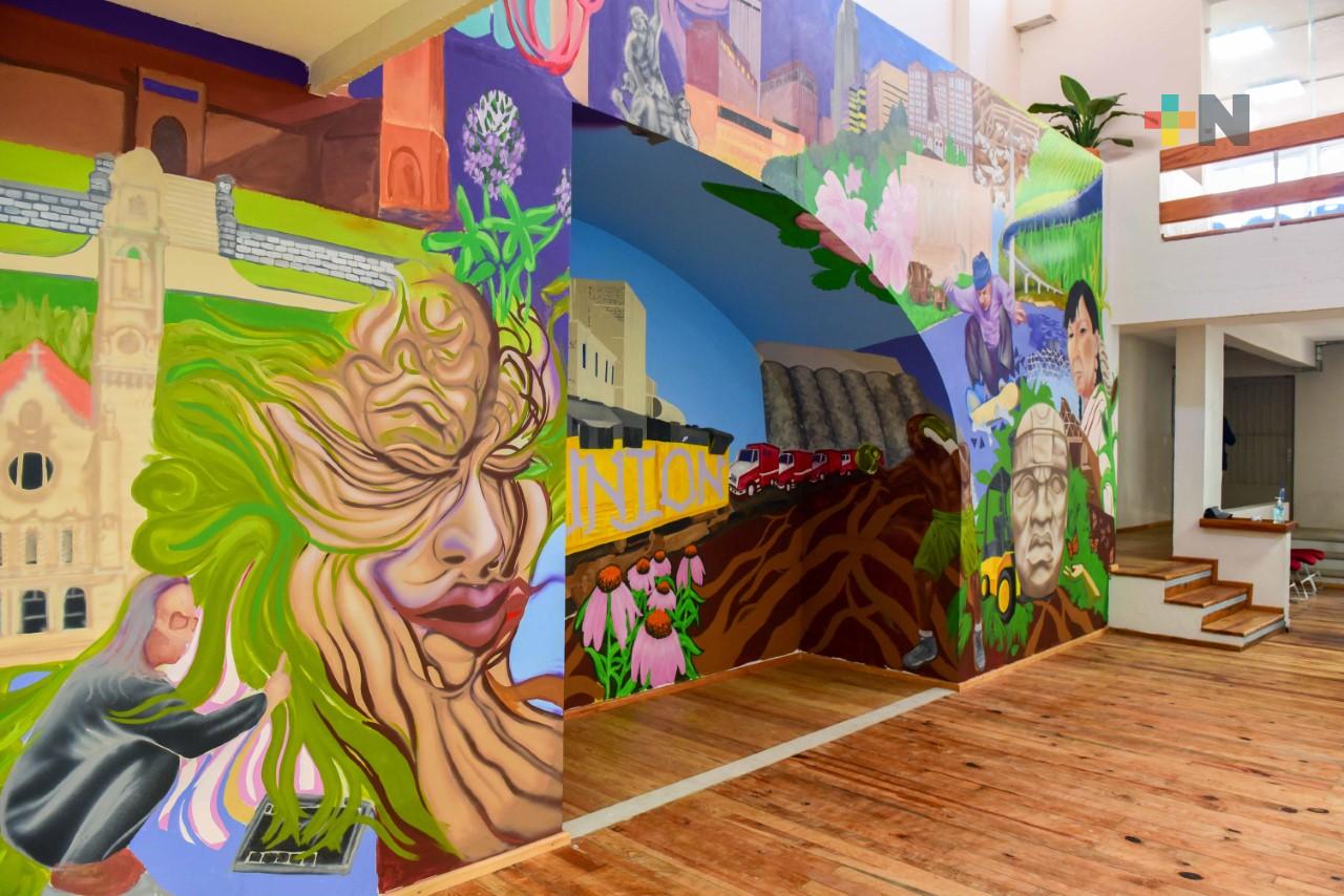 Con mural refrendan amistad entre Omaha y Xalapa