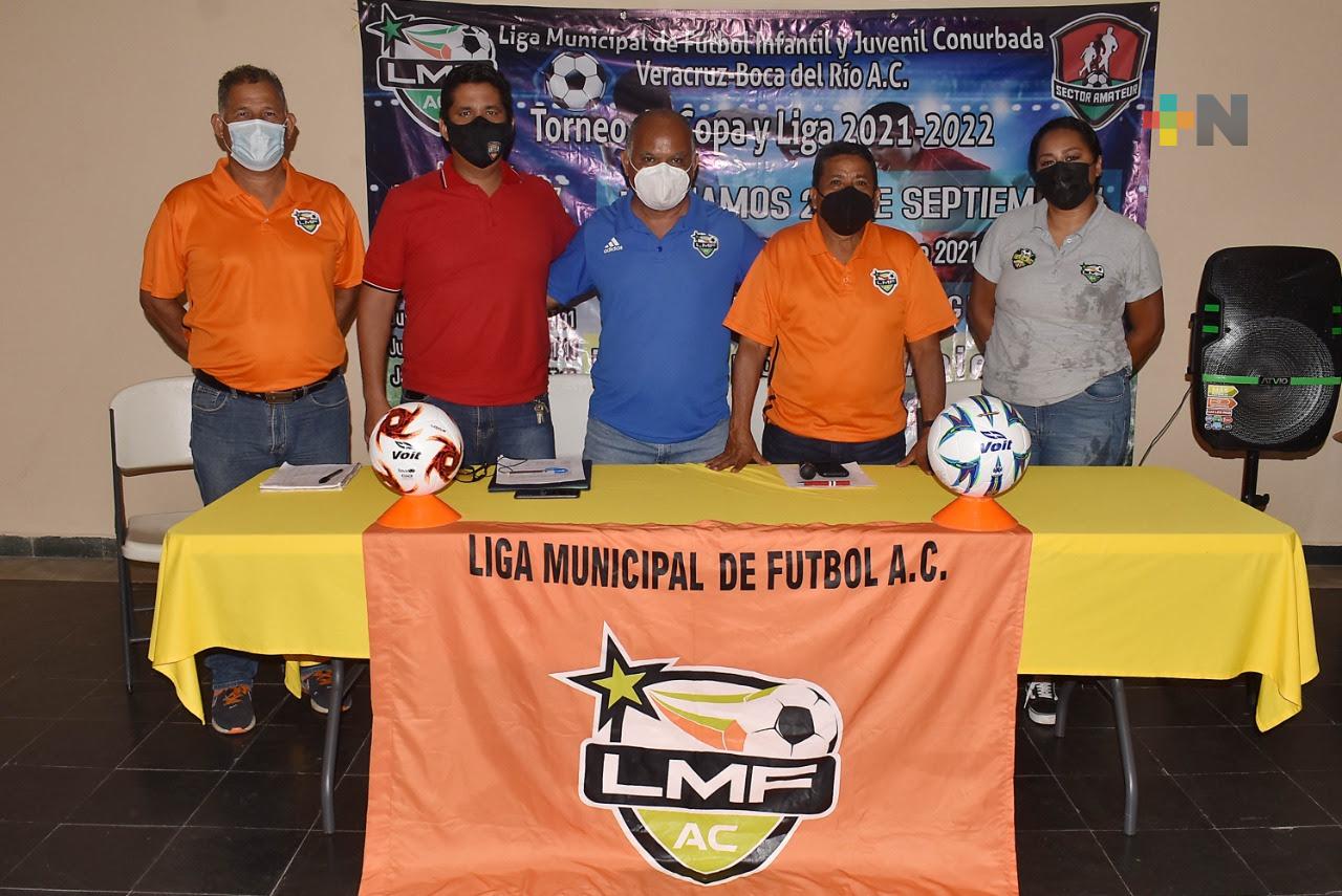 Liga Municipal presentó la Temporada 2021-22 “Fernando de Jesús Gómez Ramos”