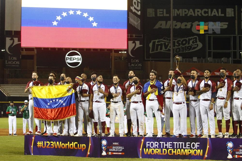 Venezuela arrebata el campeonato mundial Sub-23 a México