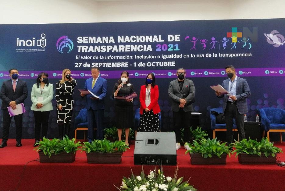 Concluye con éxito la Semana Nacional de Transparencia