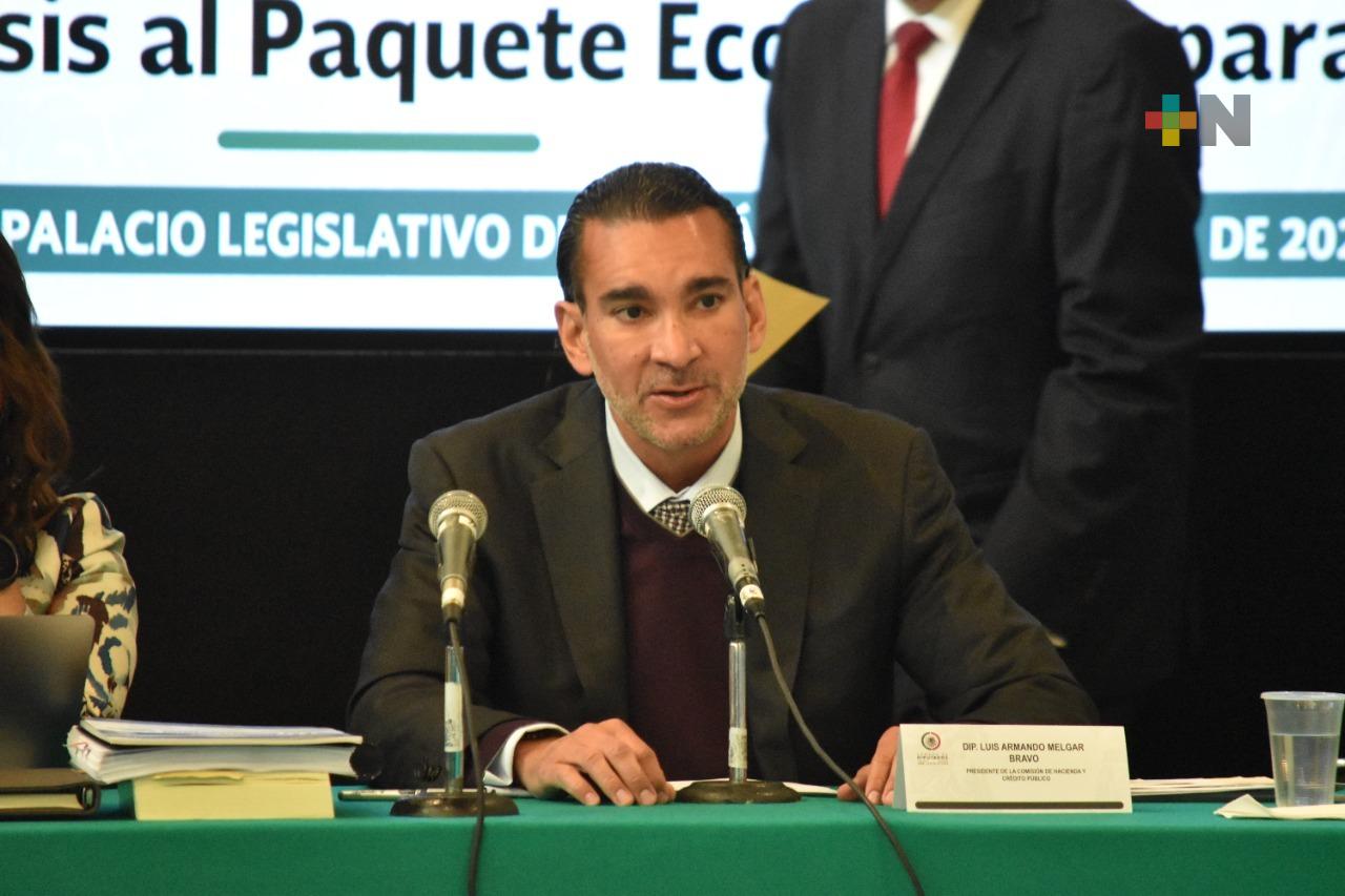Comisión de Hacienda inicia  Análisis del Paquete Económico 2022