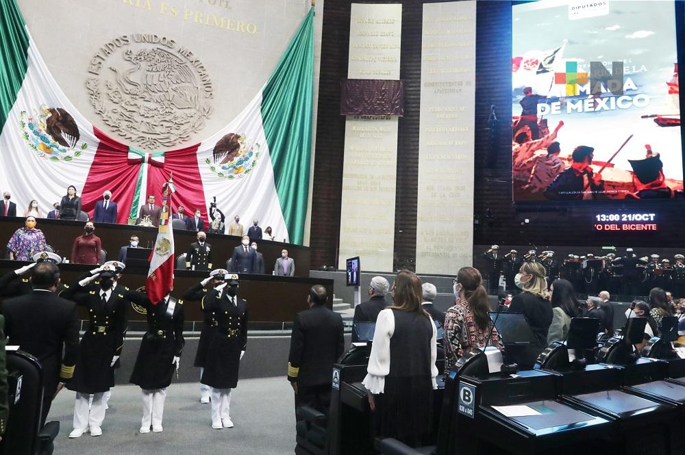 La Cámara de Diputados rinde homenaje a la Armada de México por su Bicentenario