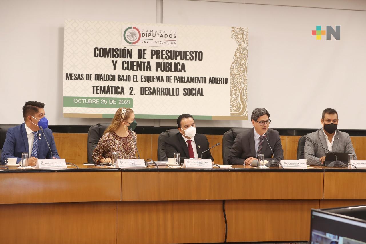 Continúan Mesas de Diálogo para analizar el Proyecto de Presupuesto de Egresos de la Federación 2022