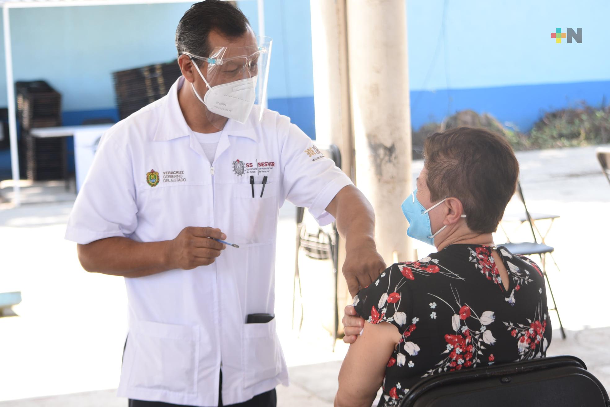 Anuncian Vacunación contra Covid-19 en segunda dosis grupo 18-29 años, en Xalapa