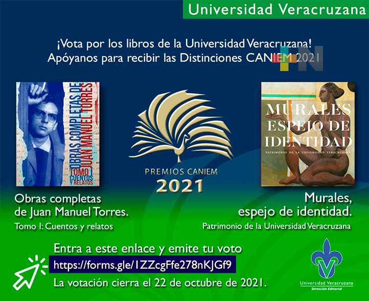 Libros de la UV son finalistas en las Distinciones Caniem 2021