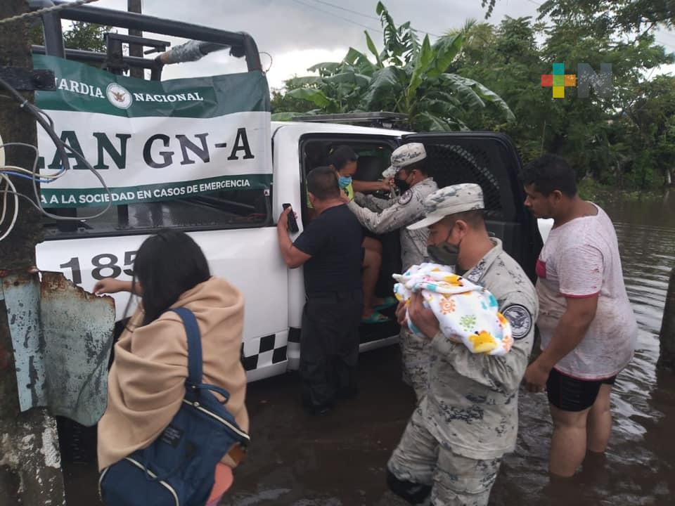 Guardia Nacional mantiene el Plan GN-A; en Lerdo de Tejada, Veracruz