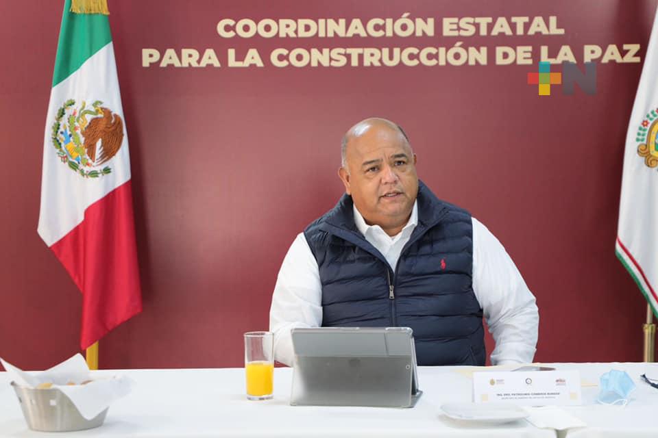 Reforzamos acciones en seguridad, mantenemos la paz y gobernabilidad en todo Veracruz: Eric Cisneros