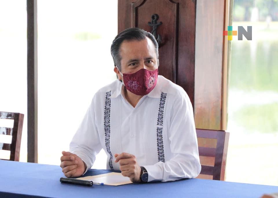 Gobernador presidió la Mesa de Coordinación para la Construcción de la Paz, en Coatzacoalcos