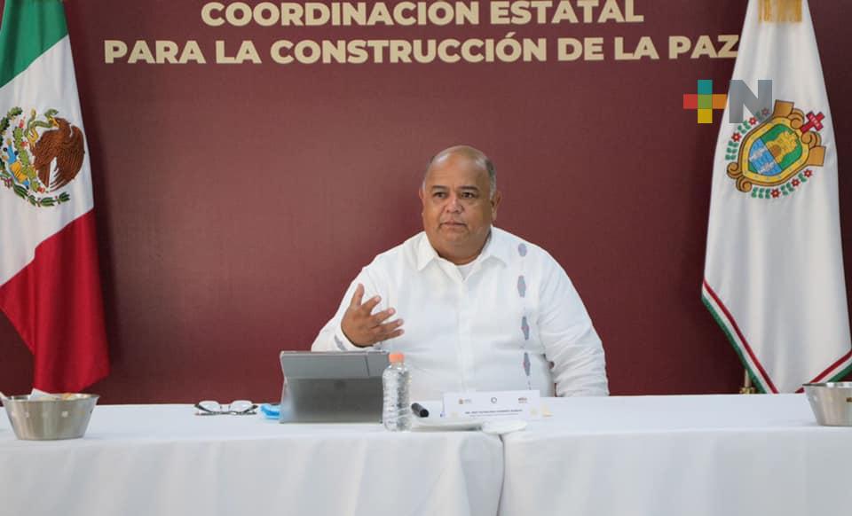 El reconocimiento del presidente López Obrador en materia de seguridad, es reflejo de gobernabilidad y paz social en Veracruz: Eric Cisneros
