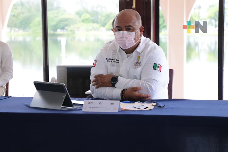 Brindamos seguimiento y atención a las afectaciones por lluvias del Frente Frío #4: Eric Cisneros