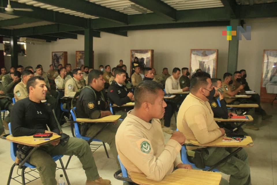 Fuerza Civil se capacita en protocolos de atención a casos de violencia contra las mujeres