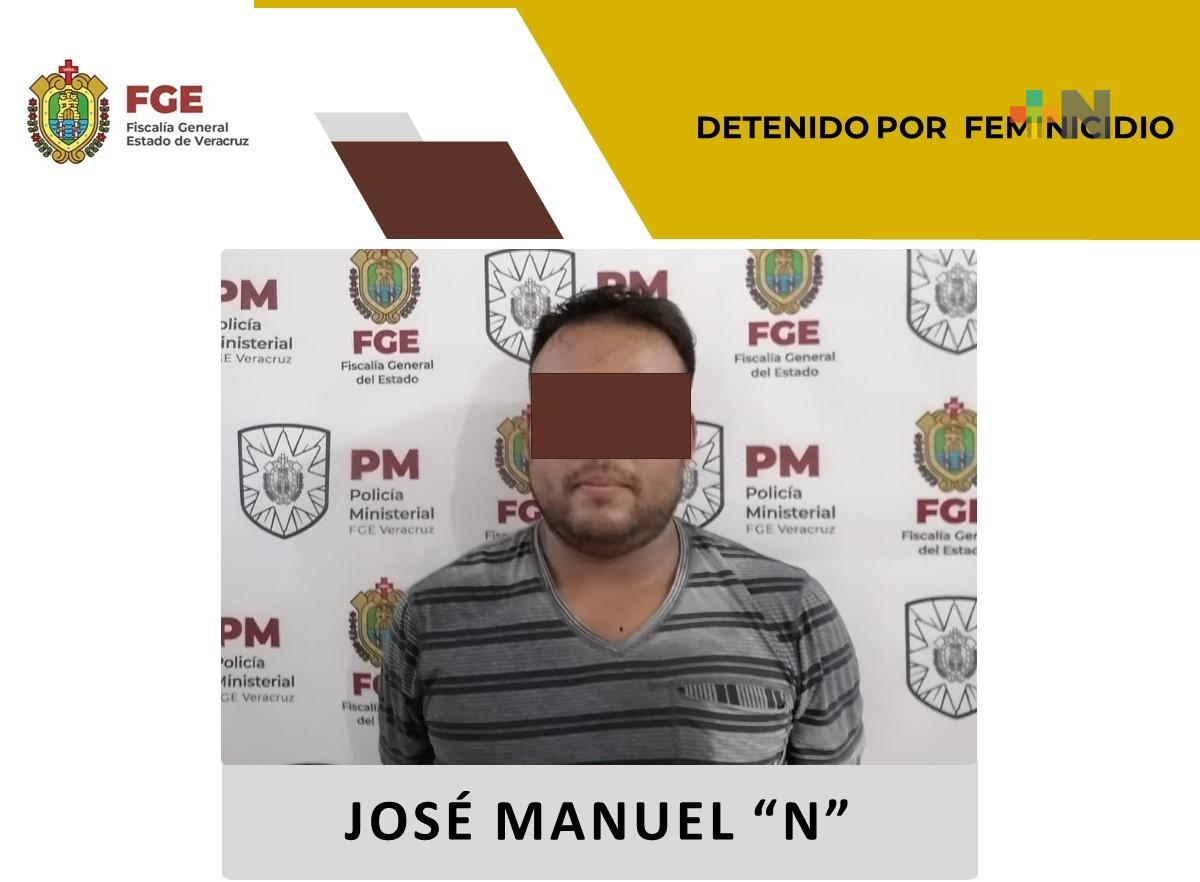 Policía Ministerial detiene a probable feminicida en Veracruz