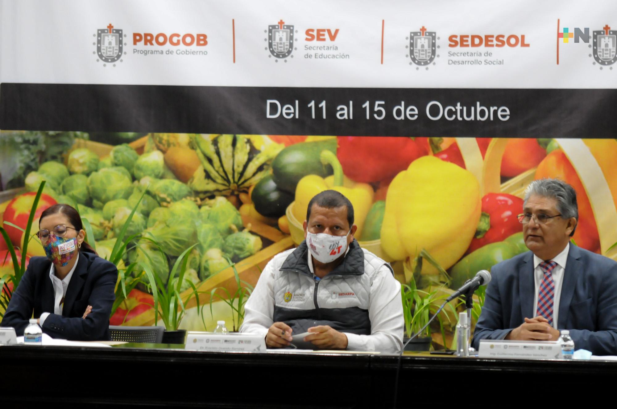 SEDARPA y PROGOB invitan a la Semana de la Alimentación
