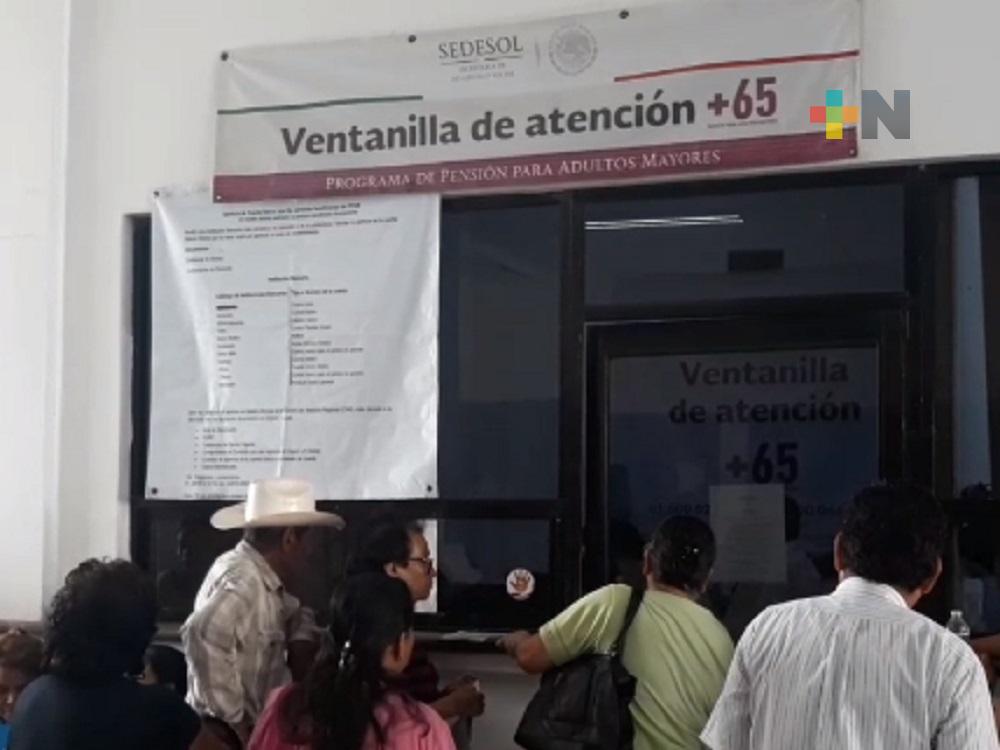 Adultos mayores aún pueden inscribirse en programa de 65 y más en