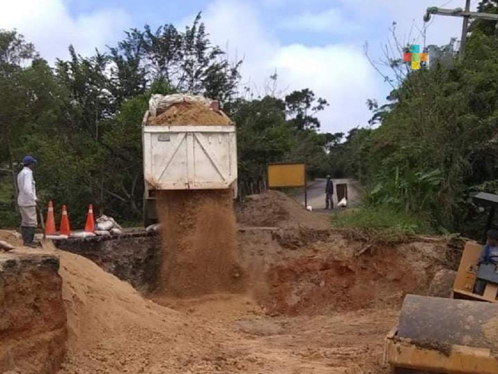 Ayuntamiento de Coatzacoalcos ejecutó programa de rehabilitación de caminos rurales e interparcelarios