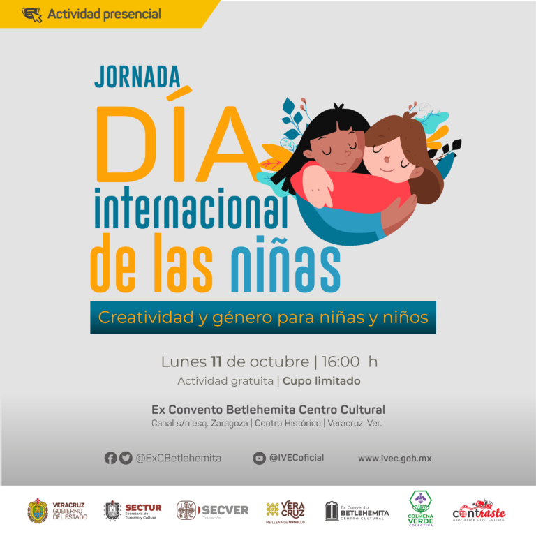 Invita IVEC a jornada de creatividad y género infantil