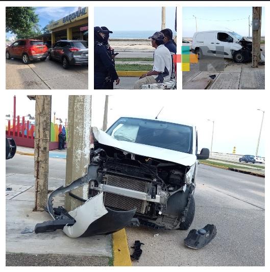 Conducir en estado de ebriedad, ocasionó accidentes en diferentes puntos de Coatzacoalcos