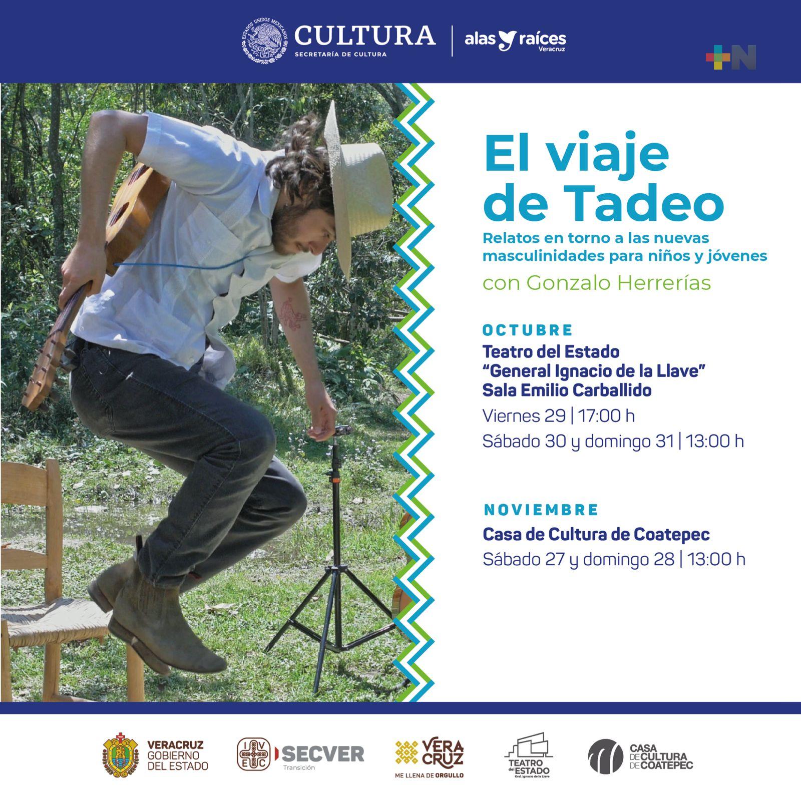 Invita IVEC a las presentaciones de «El viaje de Tadeo»