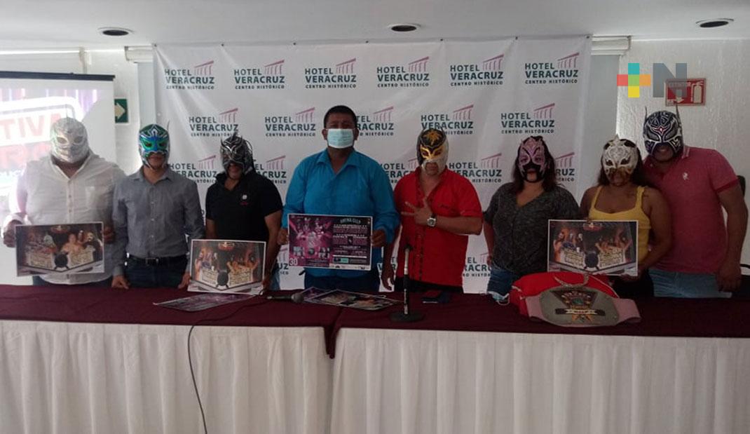 Club Lucha Libre del Puerto presentó sus próximos eventos