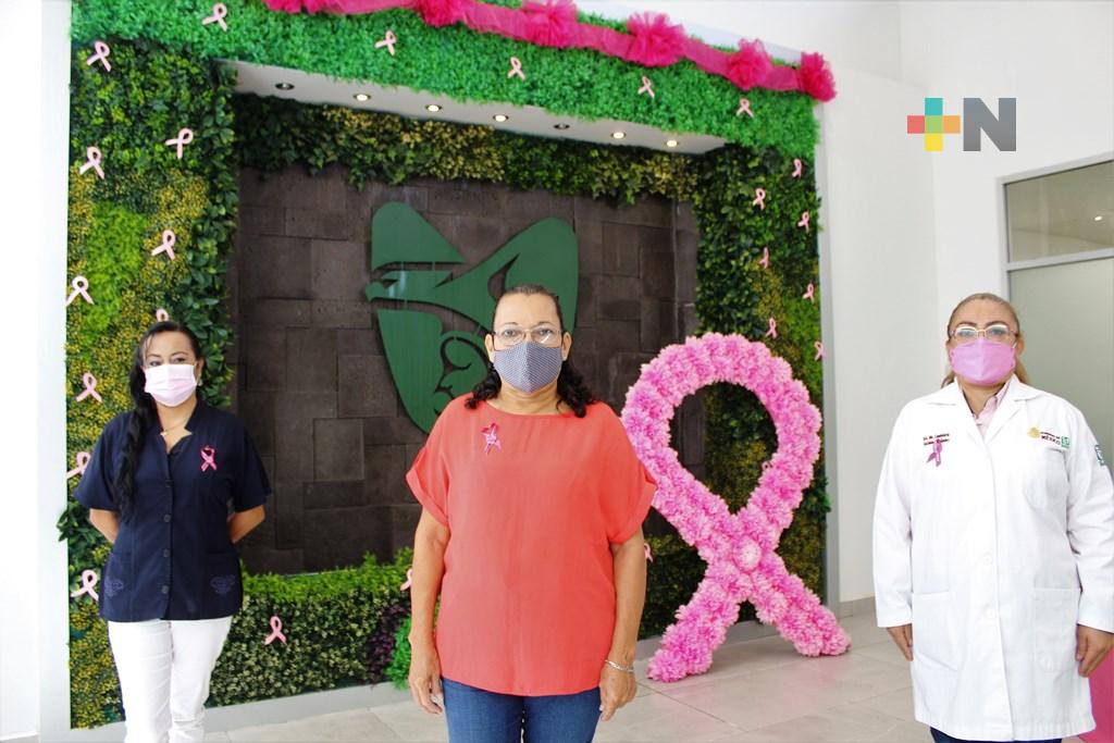 Vence Rita cáncer de mama en IMSS Veracruz Norte