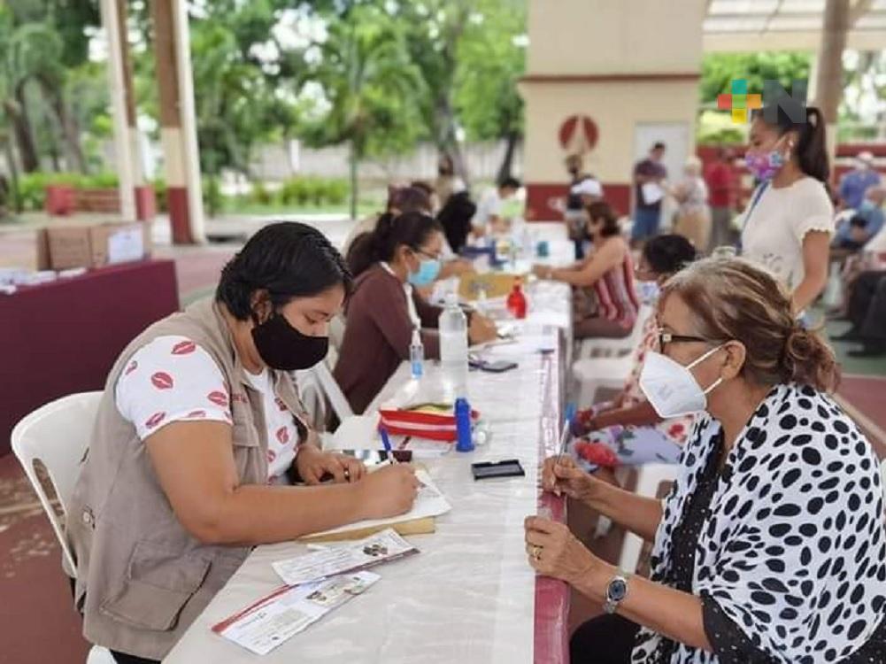 Inicia registro de personas a  pensión Bienestar en sur de Veracruz