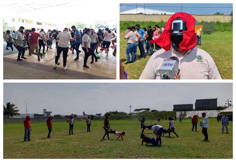 El Juego del Calamar llegó al Tecnológico de Coatzacoalcos