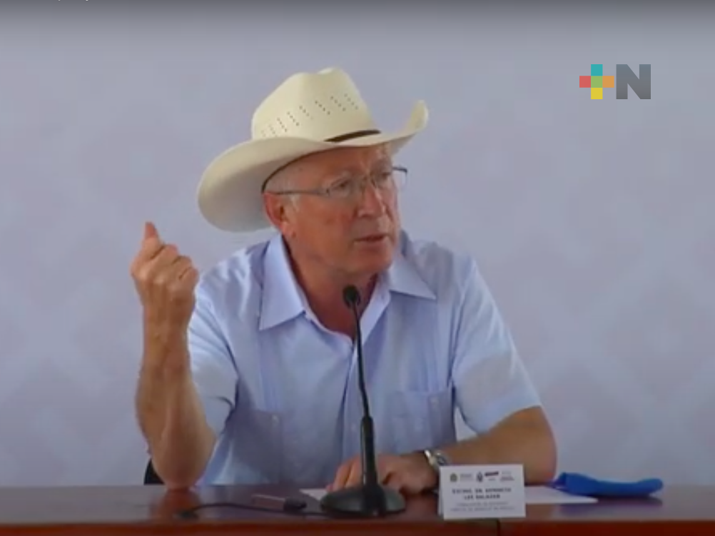 Estados Unidos respeta la soberanía de México y sus procesos democráticos: Ken Salazar