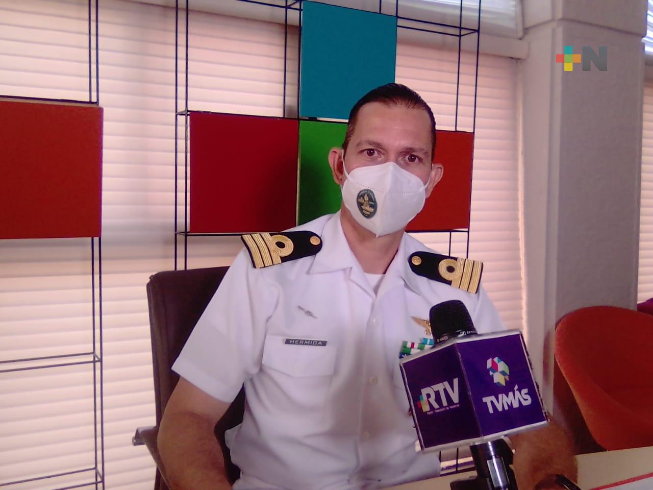 Prepara Marina celebración para el 4 de octubre en el puerto de Veracruz