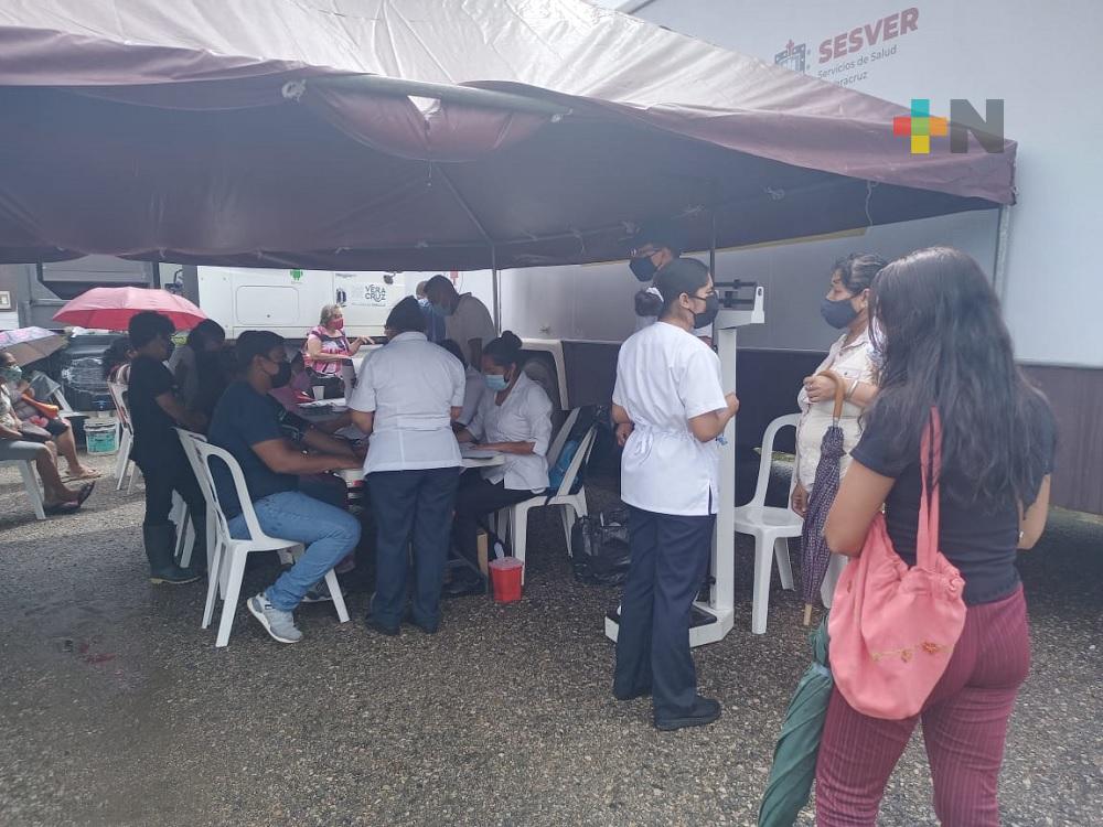 Llegó brigada de Servicios de la Secretaría de Salud a Coatzacoalcos