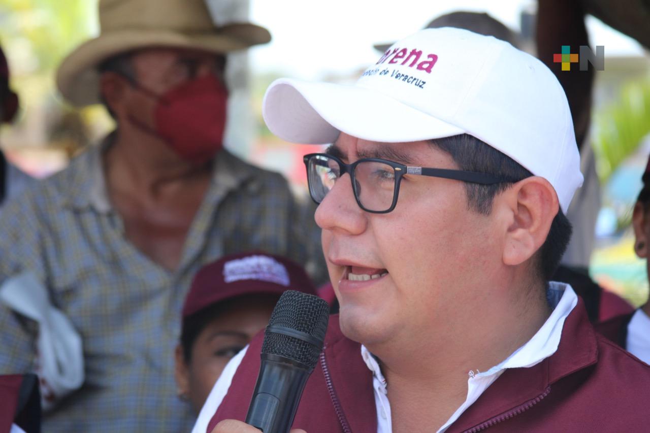 Respalda Morena Veracruz asignación de diputaciones locales plurinominales