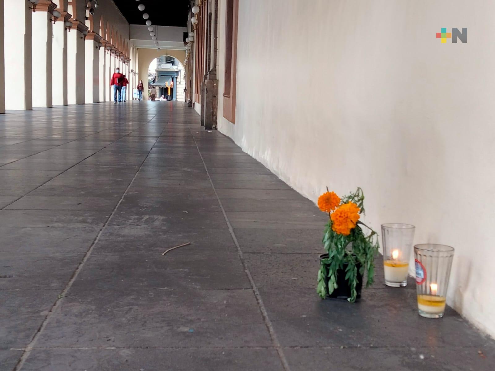 Lamenta gobernador Cuitláhuac muerte de indigente en bajos de Palacio de Gobierno