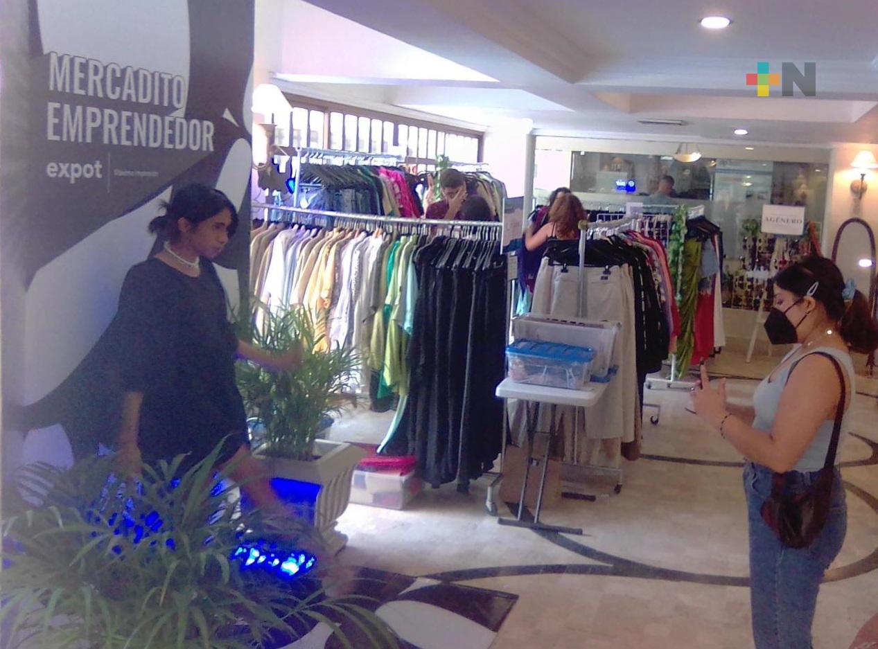 Desarrollan «Mercadito Emprendedor» en el Puerto
