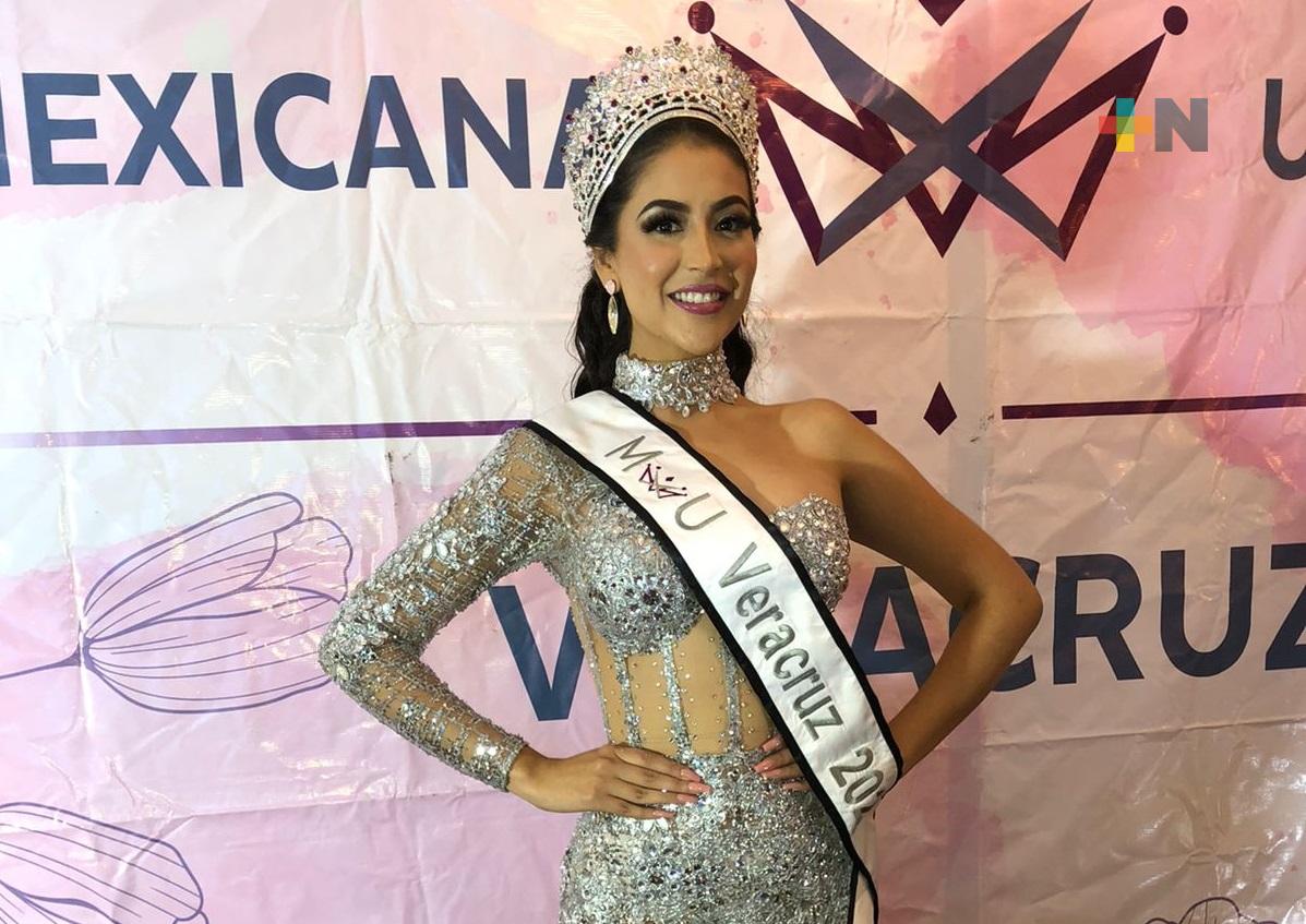 Samantha del Ángel representará a Veracruz en «Mexicana Universal 2021»