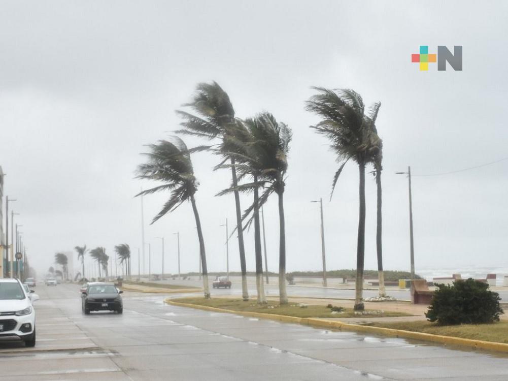 Se pronostica frente frío con rachas de viento en zona Veracruz-Boca del Río