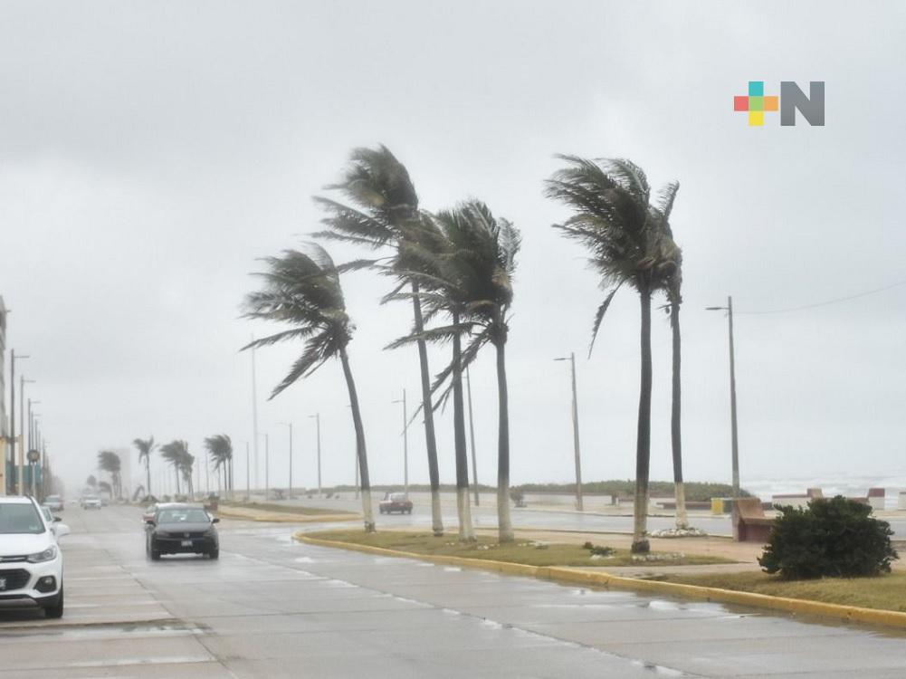 Frente frío 41 ocasionará actividad eléctrica, ráfagas de viento y granizo en territorio veracruzano