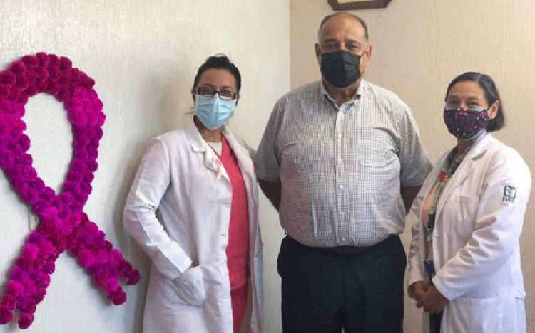 Salva IMSS vida de hombre con cáncer de mama