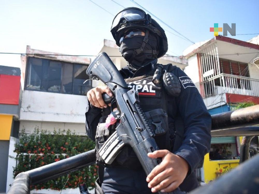 Policía de Coatzacoalcos suspende periodos vacacionales a sus elementos