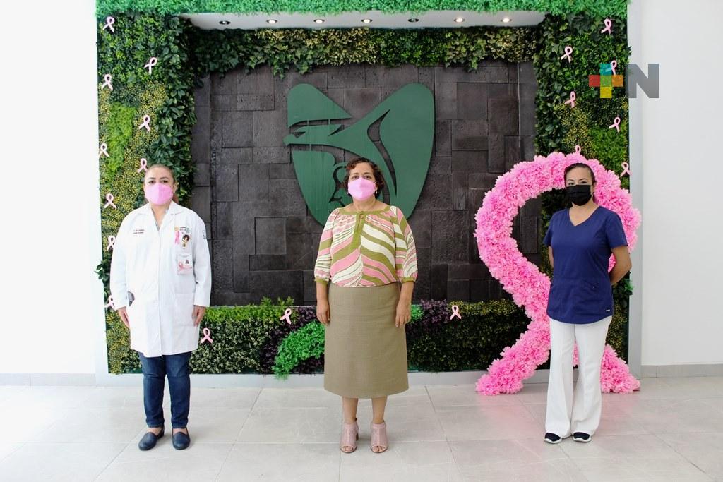Gracias a una detección oportuna de cáncer de mama IMSS Veracruz Norte salvó la vida de Patricia