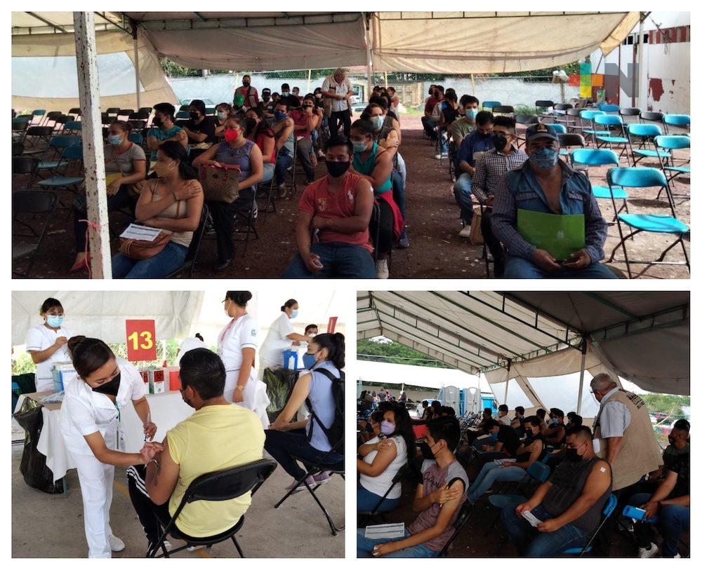 Se espera aplicar 18 mil dosis de AstraZeneca en   Emiliano Zapata: Manuel Huerta