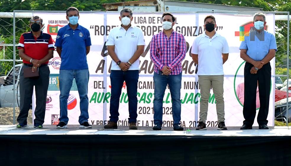 Inauguraron la Temporada 2021-22 de la Liga Roberto Oropeza