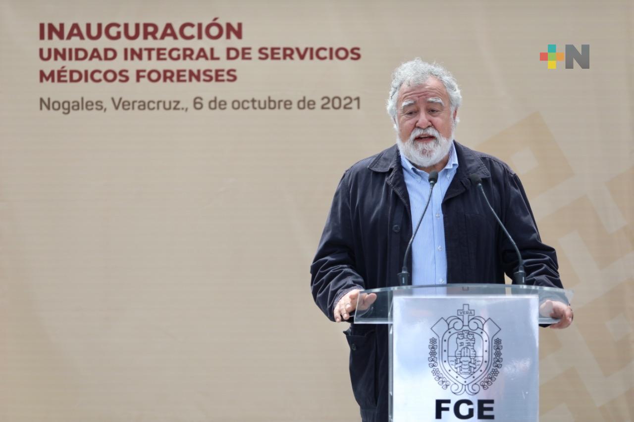 Unidad de Servicios Médicos Forenses en Veracruz, un ejemplo nacional para dar respuesta a familias de las personas desaparecidas: Alejandro Encinas