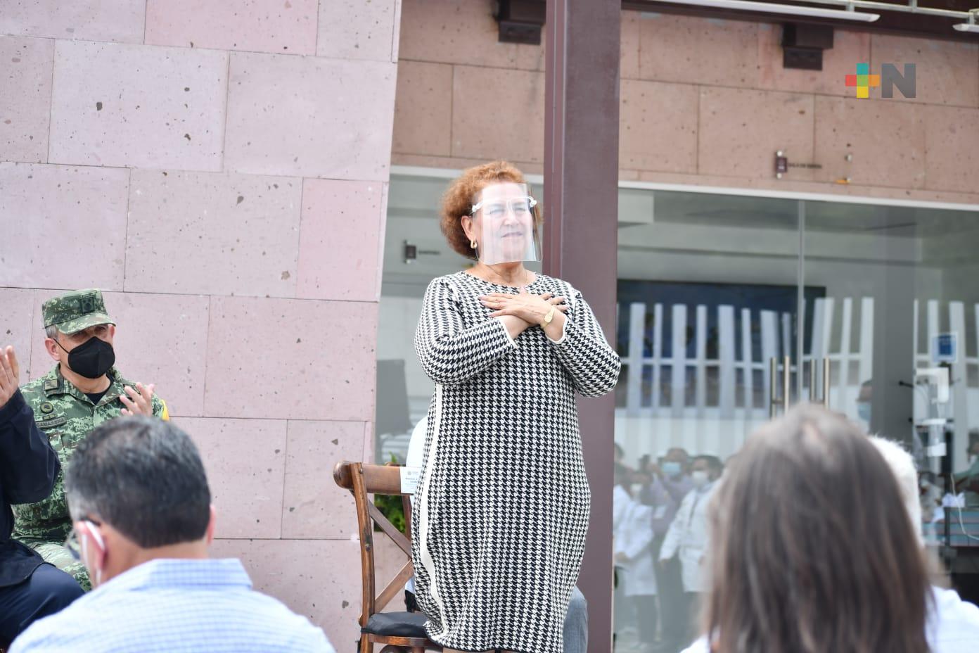 Magistrada Presidenta del PJEV asistió a inauguración de SEMEFO en Nogales