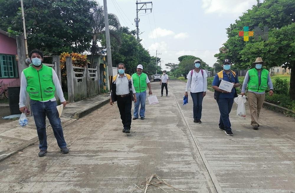 Secretaría de Salud protege a población de Los Tuxtlas ante riesgos sanitarios por lluvias