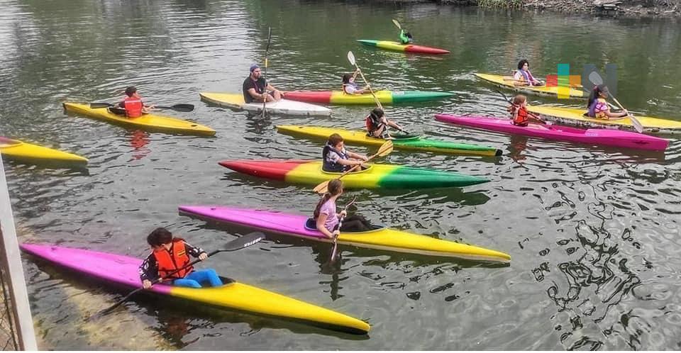 En Tuxpan inició operaciones la Academia de Canotaje «Manuel Cortina»