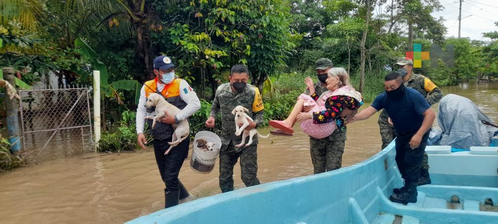Continúa PC estatal con atención a población de Agua Dulce