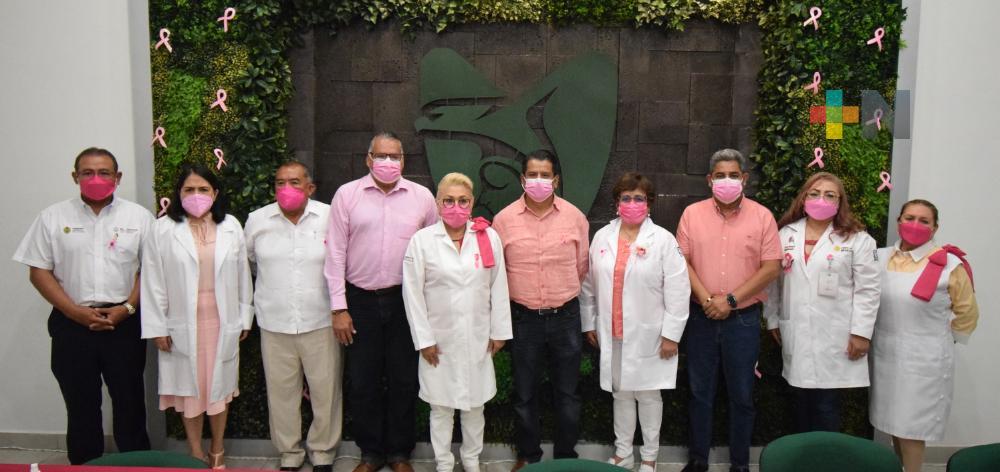Conmemora IMSS Veracruz Norte el Día Internacional de Lucha contra el Cáncer de Mama