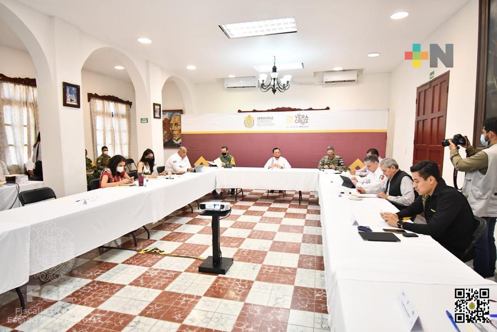 En Tlacotalpan sesionó la Mesa de Coordinación para la Construcción de la Paz