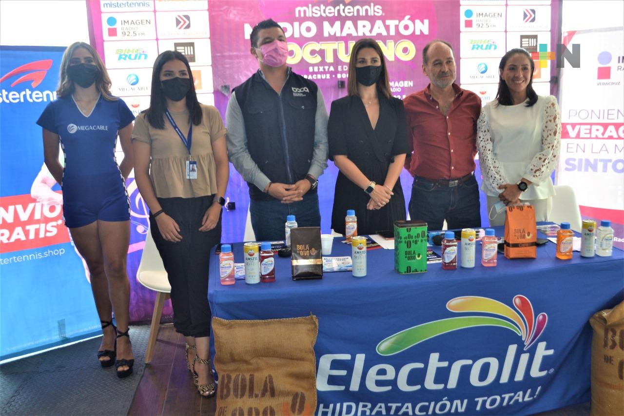 Presentan el Medio Maratón Nocturno 2021