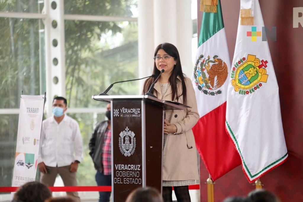 En Xalapa, Feria Nacional del Empleo ofertó más de mil 500 vacantes de 180 empresas